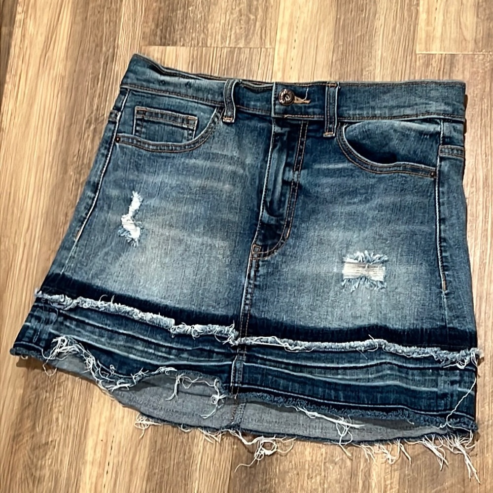 Jean skirt by sneak peek